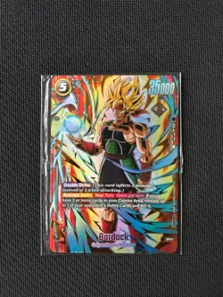 Bardock FS05-11 SEALED Super Fusion World Regional Event Top 32 Prize Card - Image 1