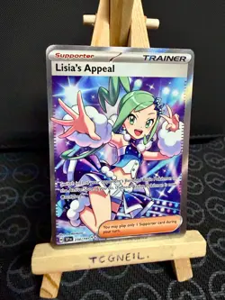 Lisia's Appeal 234/191 - Pokemon TCG Surging Sparks - Full Art Trainer Card - NM - Image 1