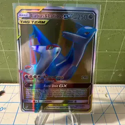 Custom Latia’s&latios Gx Fun Fan Art (Pocket Monsters) Pokemon Card - Image 1