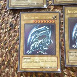 Yu-Gi-Oh! 1st Edition Vintage Card Lot Blue-Eyes White Dragon Magician Zorc Holo - Image 3
