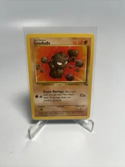 GEODUDE - Fossil Set - 47/62 - Common - Pokemon Card - Unlimited Edition - NM - Image 1