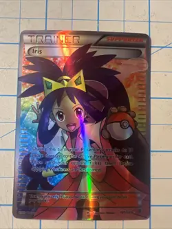 Custom Iris Fun Fan Art (Custom Made) Pokemon Card - Image 1