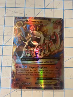 Custom M Camerupt Ex Fun Fan Art (Custom Made Card) Pokemon Card - Image 1