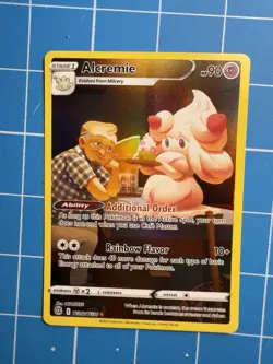 Alcremie TG08/TG30 Brilliant Stars Trainer Gallery Ultra Rare Pokemon Card - Image 1