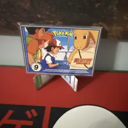 Ditto 1999 Original 151 Pokemon Burger King PokeTrivia Trading Card #132 LP - Image 2