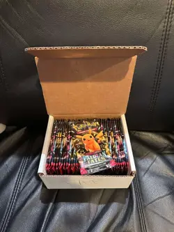 36 Sealed Paldean Fates Pokemon Booster Card Packs Box CharizardU MewU PikachuU - Image 1