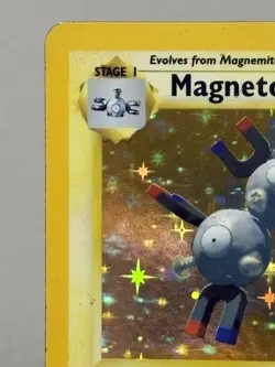 Magneton Base Set 9/102 Pokemon Card WOTC - MP - Image 2