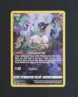 Pokemon Mew TCG Crown Zenith Holo Card Galarian Gallery GG10/GG70 - Image 1