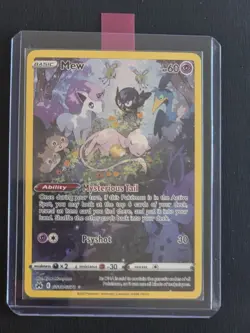 Pokemon Mew TCG Crown Zenith Holo Card Galarian Gallery GG10/GG70 - Image 3