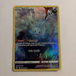 Pokemon Cards Manaphy GG06/GG70 Crown Zenith Galarian Gallery Holo - Image 1