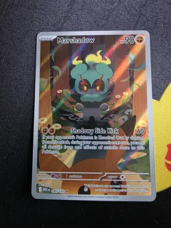Pokemon TCG Marshadow Mega Evolution Illustration Rare Card 146/132 - Image 1