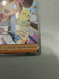 Rosa's Encouragement 123/088 SIR Perfect Order Pokemon Card Full Art Trainer - Image 4