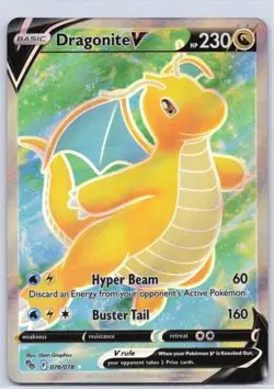 Dragonite V Holo Promo SWSH: Sword & Shield Promo Cards SWSH235 NM - Image 1
