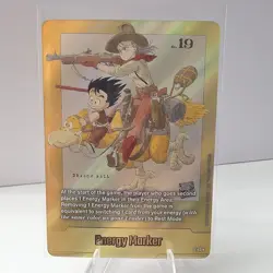Dragon Ball Super Card Game Energy Marker Foil Son Goku Bulma e-43 alt art Eng - Image 1