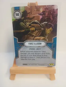 Star Wars Destiny Spirit of Rebellion Force Illusion Card #135 - Image 1