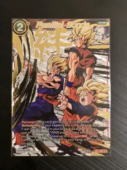 Dragonball Super Card Game Familial Bonds Alternative Art FOIL BT7-021 NM - Image 1