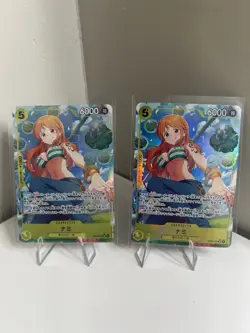 2 Nami (Alt Art) EB03-053 HOLO parallel/JAPANESE ONE PIECE Heroines Edition Tcg - Image 1