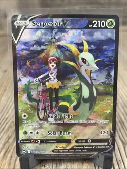 Pokemon Serperior TG13/TG30 Trainer Gallery Silver Tempest Trading Card NM - Image 1