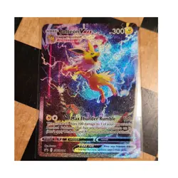 Jolteon V SWSH183 Holo Promo Sword & Shield 190 HP Pokemon Card - Image 1