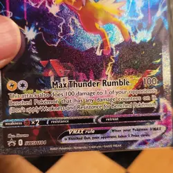 Jolteon V SWSH183 Holo Promo Sword & Shield 190 HP Pokemon Card - Image 4