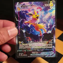 Jolteon V SWSH183 Holo Promo Sword & Shield 190 HP Pokemon Card - Image 5