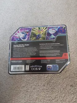 Pokemon TCG Azure Legends Tin - Xerneas Ex Foil Promo Card 5 TCG Packs ✅ - Image 3