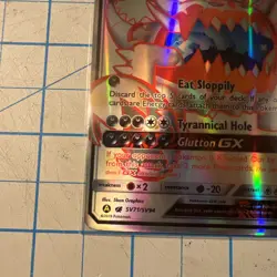 Pocket Monsters Guzzlord Gx Fun Fan Art Pokemon Card - Image 5