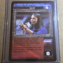 WWE Raw Deal Not on My Broadcast! Action Reversal Special Card - Image 1