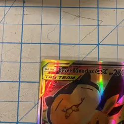 Pocket Monsters Eevee&snorlax Gx Fun Fan Art Pokemon Card - Image 2