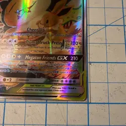 Pocket Monsters Eevee&snorlax Gx Fun Fan Art Pokemon Card - Image 4