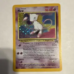 Pokemon Mew Wotc Promo 09/53 Promo Holo 50HP Basic 1999 English Card - Image 1