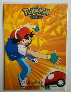 💥 SHINING SNORLAX Pokemon Vintage Art CARD Metallic Foil Collectible Anime NM - Image 3