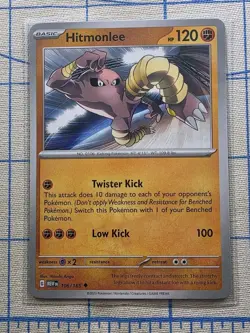 Hitmonlee 106/165 Sv: Scarlet & Violet 151 Regular - Pokemon Card - Image 1