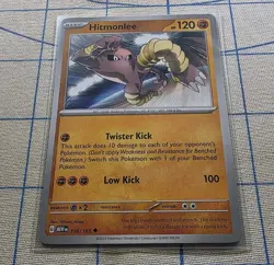 Hitmonlee 106/165 Sv: Scarlet & Violet 151 Regular - Pokemon Card - Image 2