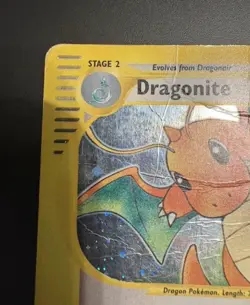 Pokemon Card- Dragonite-Expedition-Holo-9/165-Rare-ENG-E-reader-Poor - Image 3