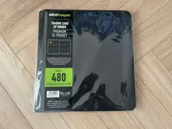 MintKeeper - 12 Pocket Card Binder - Premium Zip Trading - Fits 480 TCG Cards - Image 1