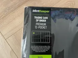 MintKeeper - 12 Pocket Card Binder - Premium Zip Trading - Fits 480 TCG Cards - Image 3