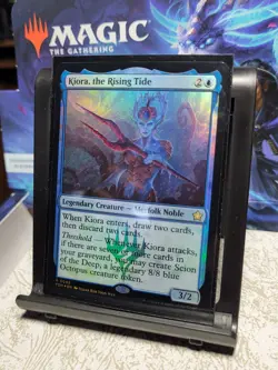 MTG Foundations Kiora, the Rising Tide 45, NM, Foil, Pack Fresh, Ships Quickly - Image 2