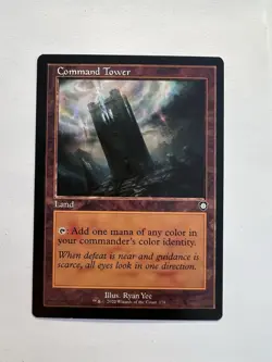 Command Tower - RETRO FRAME - MTG The Brothers' War: Commander - NM - Image 1