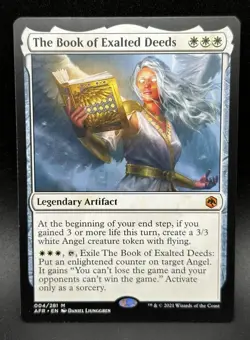 MTG The Book of Exalted Deeds M Adventures in the Forgotten Realms #4 - Image 1