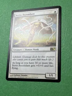 **Serra Ascendant** ~M11~ MTG: Magic the Gathering, Light Play (LP) - Image 3