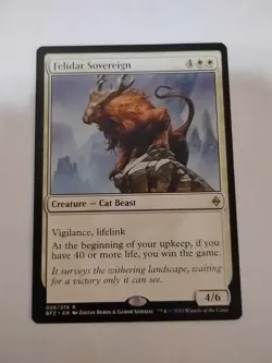 Felidar Sovereign Battle for Zendikar Regular - Image 1
