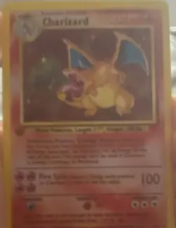 The Pokemon Company Charizard 4/102 Base Set Holo Rare 120 HP Stage 2 1999 ENG - Image 1