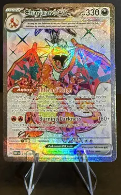Charizard ex, #215/197, Full Art - Ultra Rare Pokemon Card – NM/M - Image 5