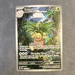 Pokemon Exeggutor Illustration Rare Full Art Holo Me01 135/132 Stage 1 140 HP E… - Image 1