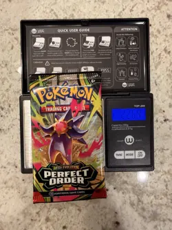 VERY HEAVY!! (22.64g) Pokemon Perfect Order – Factory Sealed Booster Pack! - Image 1