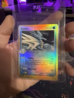 Pokemon TCG: Seadra 40/97 (2003) EX Dragon Reverse Holo E-reader Series LP-NM 🔥 - Image 1