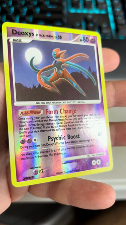 Deoxys Attack Forme | Pokemon Card Reverse Holo Rare Legends Awakened 24/146 NM - Image 2