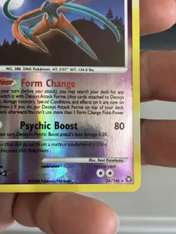 Deoxys Attack Forme | Pokemon Card Reverse Holo Rare Legends Awakened 24/146 NM - Image 4