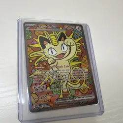 The Pokemon Company Meowth EX 121/088 Full Art Holo Basic 170 HP POR English - Image 1